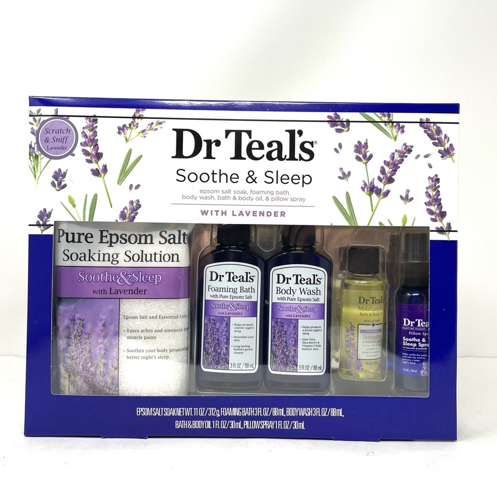 DR. TEAL’S Sooth & Sleep - self wellness kit, New in packaging